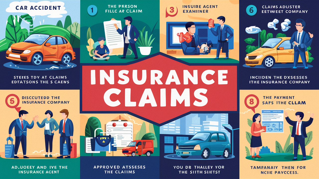 Insurance claims process steps